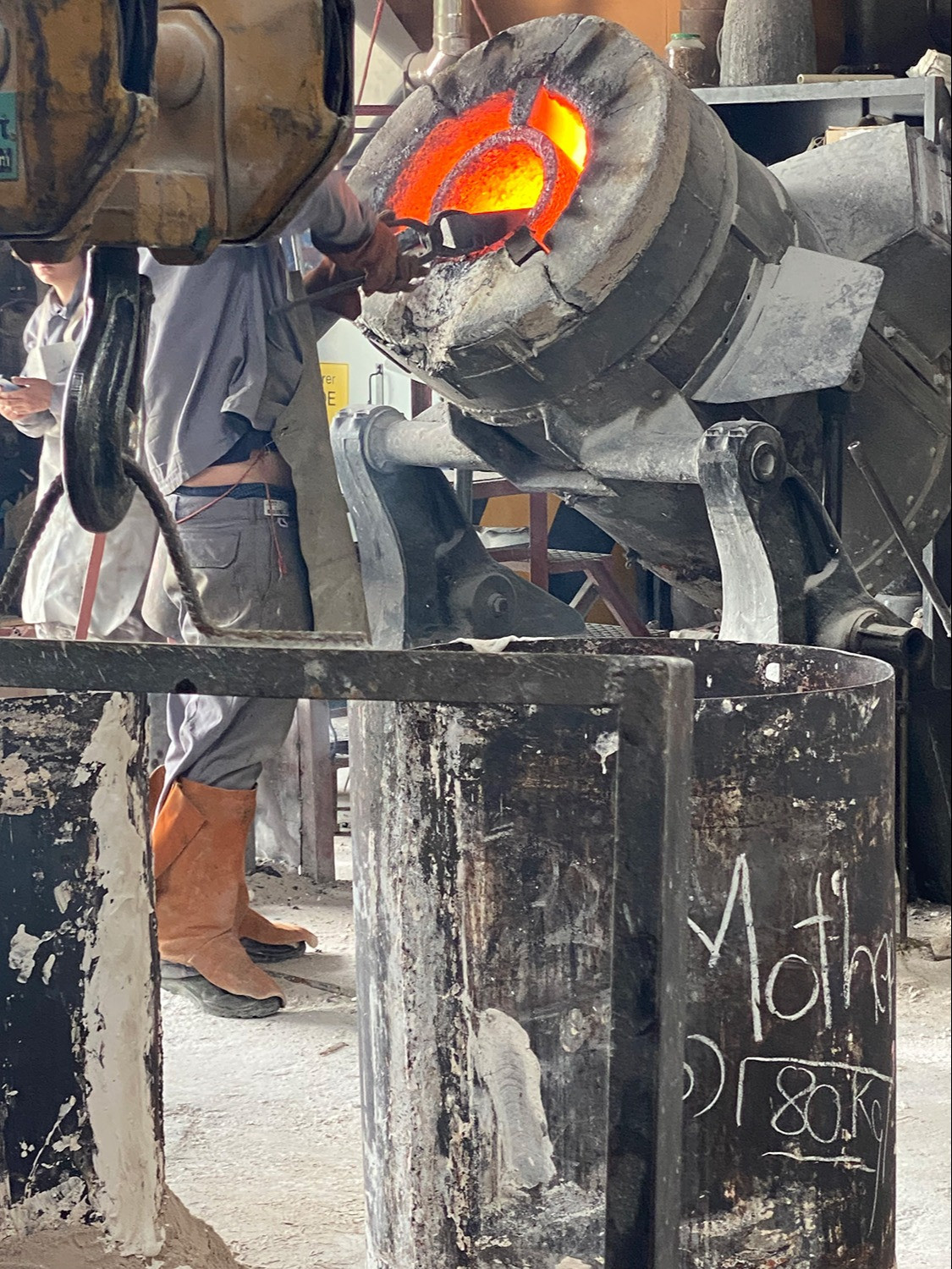 Mother Bronze Casting June 2024 (2)
